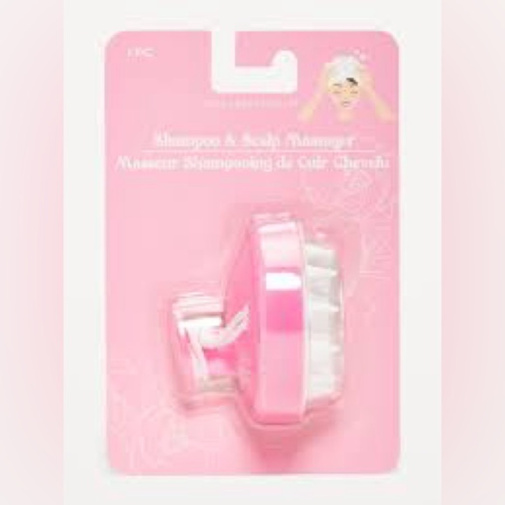 NIB Self Love Rituals® Scalp Massager in Power Pink